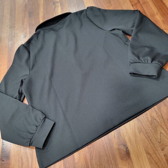 Talbots Passport Ponte Johnny Collar Pullover Easy Care Closet Staple Size Large - Picture 3 of 10